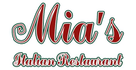 a ca mia italian restaurant|mia's italian restaurant menu.